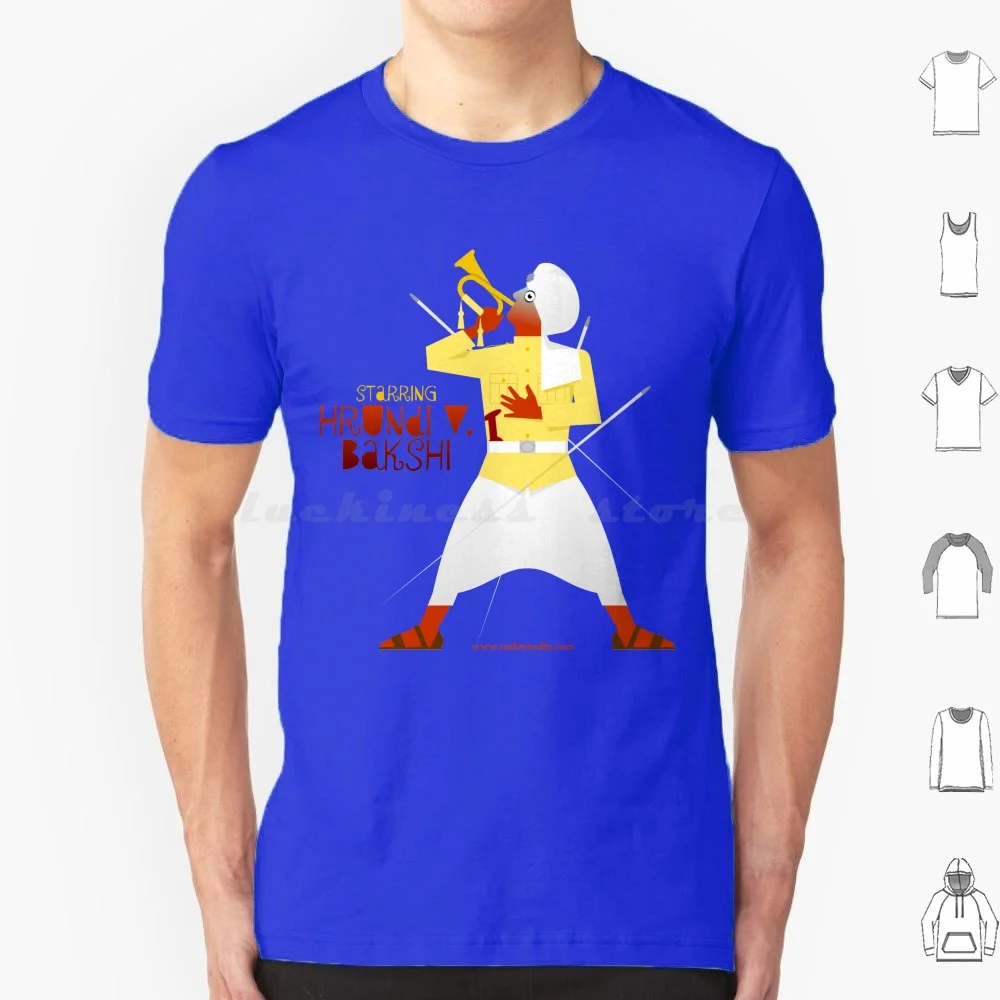 Hrundi V. Bakshi t-shirt grande taille 100% coton Absurd Bakshi personnage comédie Film Humor Film fête vendeurs Hrundi
