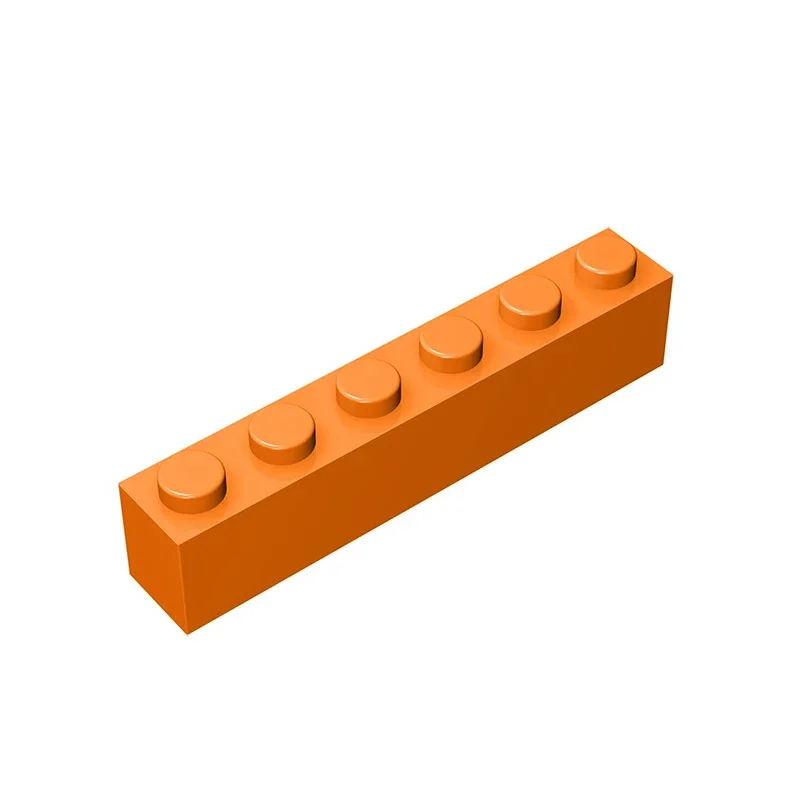 Gobricks GDS-535 Ziegel 1 x 6, kompatibel mit Lego 3009 Teilen, technischen DIY-Bausteinen für Kinder