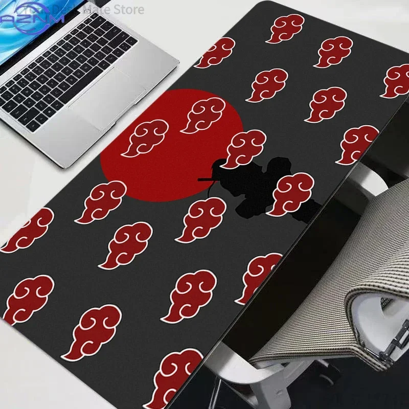 Uchiha Itachi Madara Naruto Uzumaki Professional E-sports Mouse Pad Speed Rubber Keyboard Desk Mat for Gamers