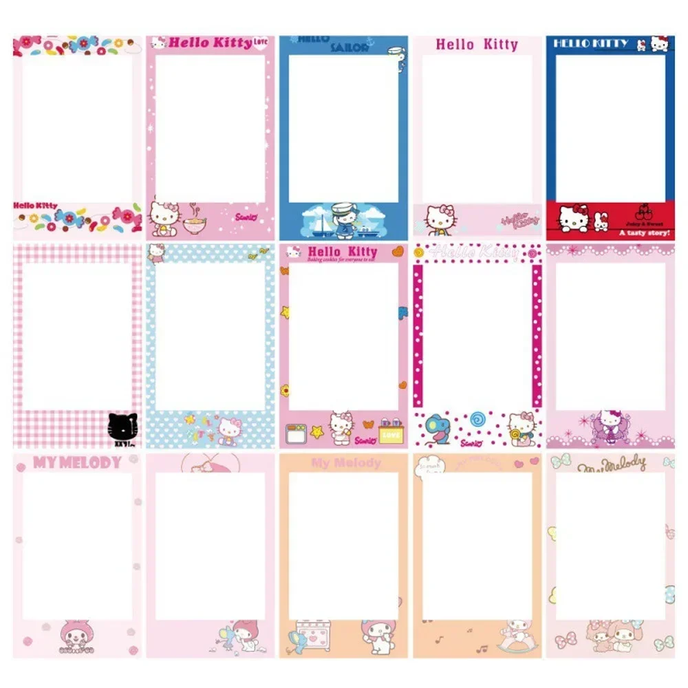 100 pc, Instax Frame Stickers,Photo Border Stickers for Fujifilm Instax Mini 12/11/9/8/70/40/25/90/liplay/evo Camera