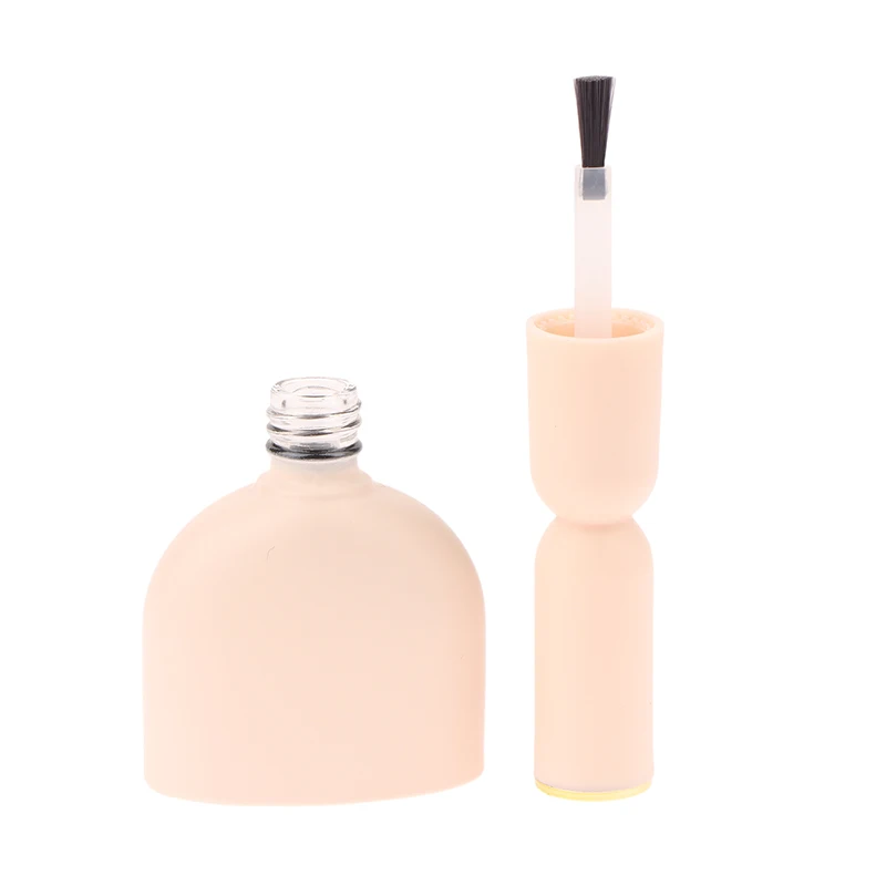 Botella de vidrio para esmalte de uñas de 13ml, botella vacía para esmalte de uñas, Material de embalaje, subbotella