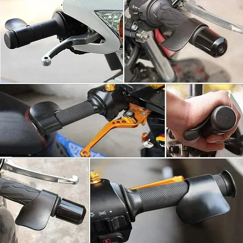 3 Styles Motorcycle Accelerator Assist Grips Cruise Control Handlebars Assistant Clips Hand Rest Moto Equipments Accessories