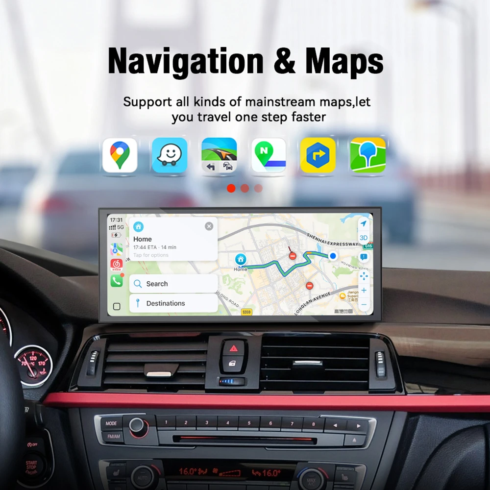 12.3 Inch Car Radio FOR BMW 3 Series 2013-2019 NBT/EVO GPS Navigation With Touch Screen Wireless Carplay FM AM DSP