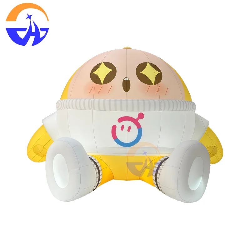 Modelos de ar infláveis personalizados para festa de ovos; adereços decorativos para melhorar a atmosfera em grandes eventos de shopping ao ar livre