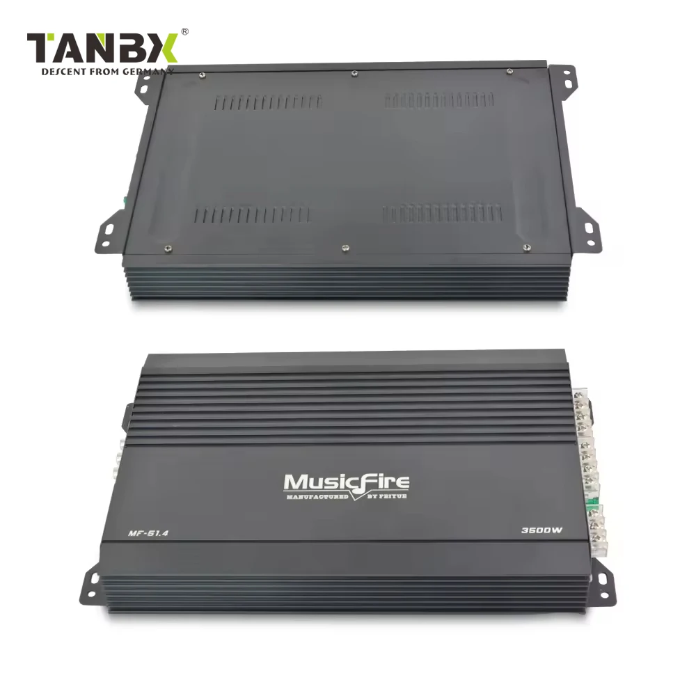 New Modle Factory Price 4 Channel Sound Digital  High Power Car Amplifier Quality Class AB Car Audio System MF-54.1
