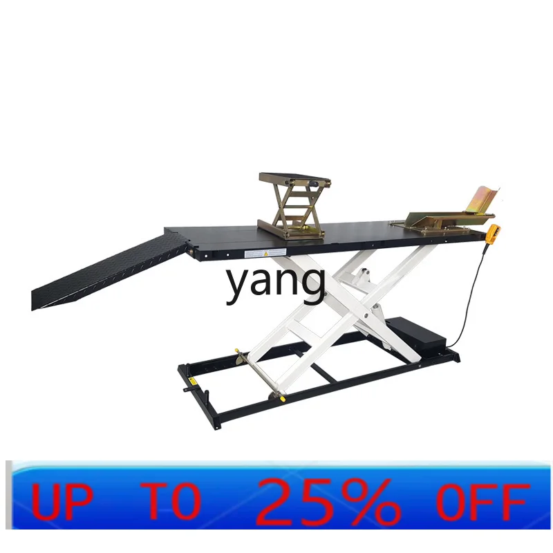 

LH Motorcycle Repair Platform Electric Hydraulic Repair Workbench Scissor Lift Table