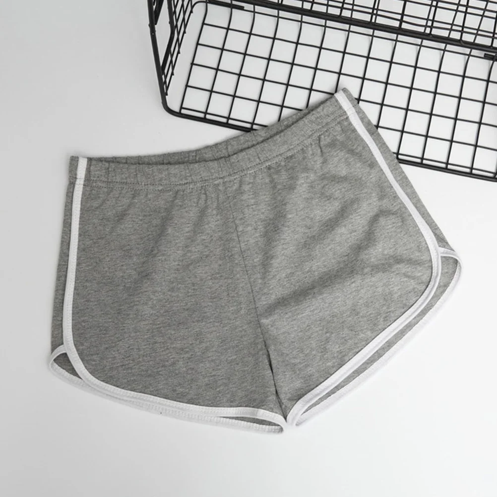 2 قطعة شورت الجري اليوغا للنساء القطن لينة ملابس رياضية للصالة الرياضية تنفس أكتيفيوير المرأة الصيف سراويل رياضية #6