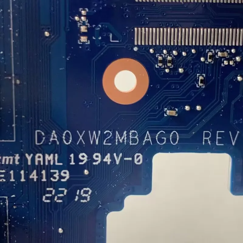 Per HP ZBook 15 G5 DA0XW2MBAG0 Con SR3YZ I7-8850H CPU Mainboard SR40E Scheda Madre Del Computer Portatile 100% Completamente Testato Funziona Bene