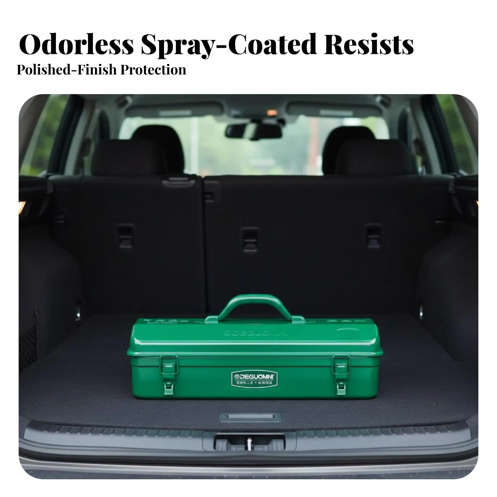 

Portable Metal Tool Chest Large Capacity Hand-Carry Tool Case Long-Lasting Versatile for DIY Hobbyists, Technicians