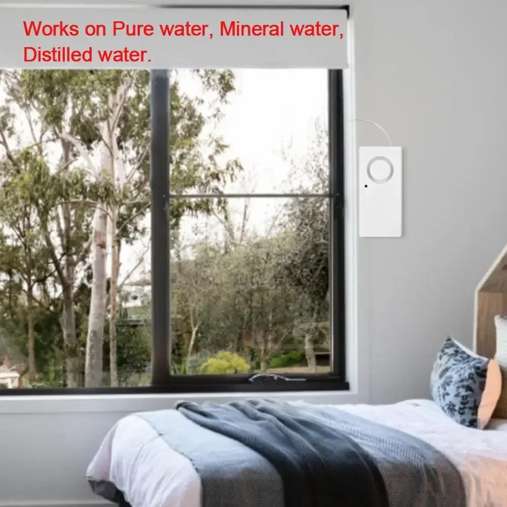 

Water Leak Sensor Detector Home Water Overflow Alarm For 110DB Work Alone Independent Battery For Home Security