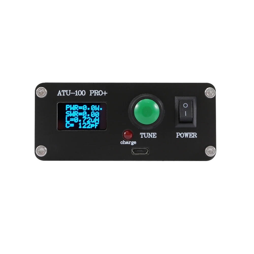 ATU-100 PRO+ Automatic Antenna Tuner 1.8 to 55Mhz Frequency,120W Shortwave,0.96