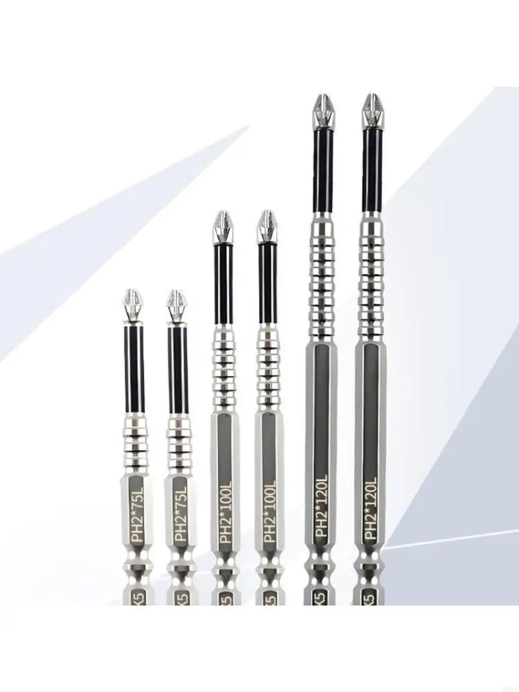 

Pack Of 3 K5 Crossing Slot Screw Head Crossing Tip Screwdriver Bits for Multifun