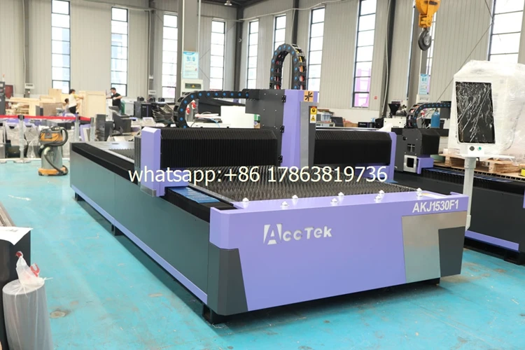 2KW 3KW 3000X1500mm Steel Sheet Cutter Laser Industrial Fiber Laser Cutting Machines For Steel Metal