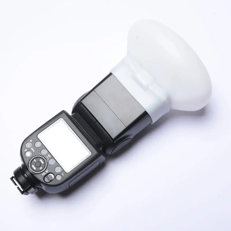 MF-DD Soft Silicone Light Shade Rubber Mod Sphere Modular Flash Accessories Speedlite Flash Cap Diffuser Bounce Square
