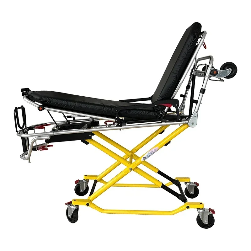 Medical Equipment Patient Transport Foldable Emergency Ambulance Stretcher Bed