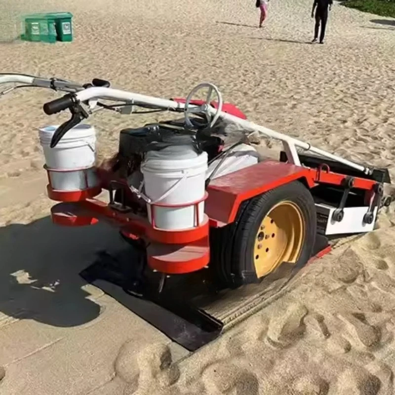 High Quality 5.5kph Handheld Beach Cleaning Machine Sand Cleaner Beach Garbage Debris Removal for Clean Beach Litter Rocks