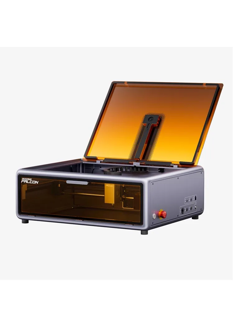 Creality Falcon A1 10 W Lasergravierer, geschlossener Schneider mit Luftunterstützung, HD-Kamera-Positionierung, Nutzfläche 381 mm x 305 mm, EU