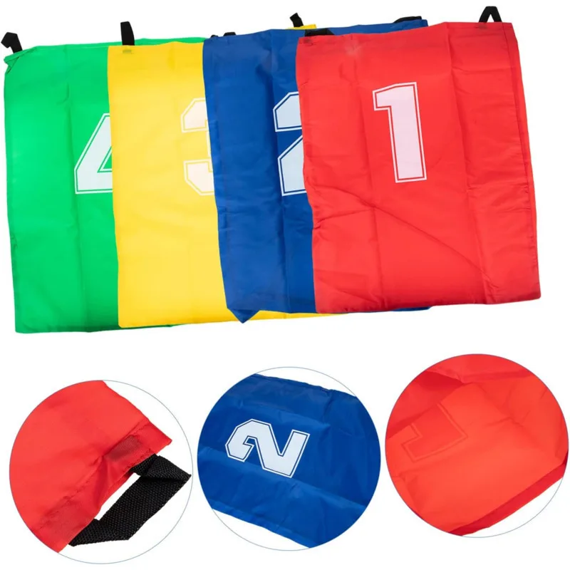 4PCS Outdoor Sport Requisiten Känguru Springen Tasche Sack Rennen Spiele eltern-kind-Interaktive Gefühl Ausbildung Kinder Vorschule Spielzeug geschenke