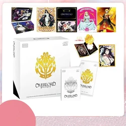 Japanese Anime Overlord Character Collection Cards Booster Box Albedo Ainz Ooal Gown SSS SSP Game Card Kids Toy Hobbies Gift