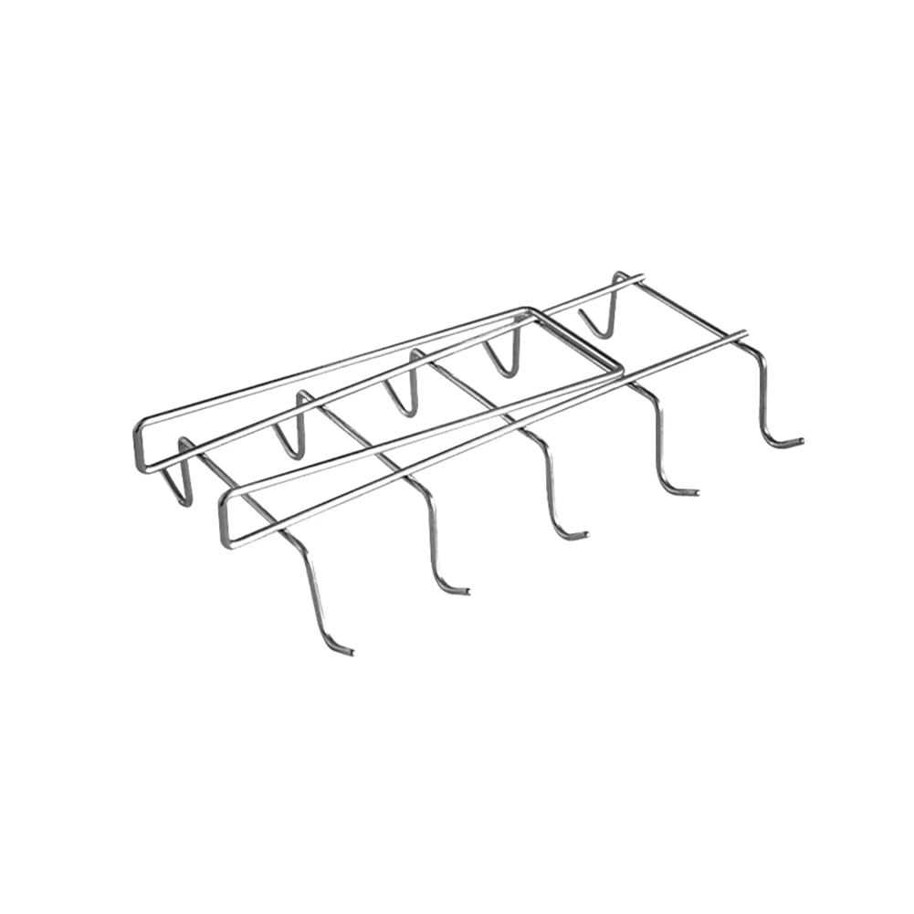 

Кухонный крючок, приспособление для чашки, приспособление для кухни, крючок под шкафом, держатель для чашки на 10 чашек, без подвесных отверстий, без винтов