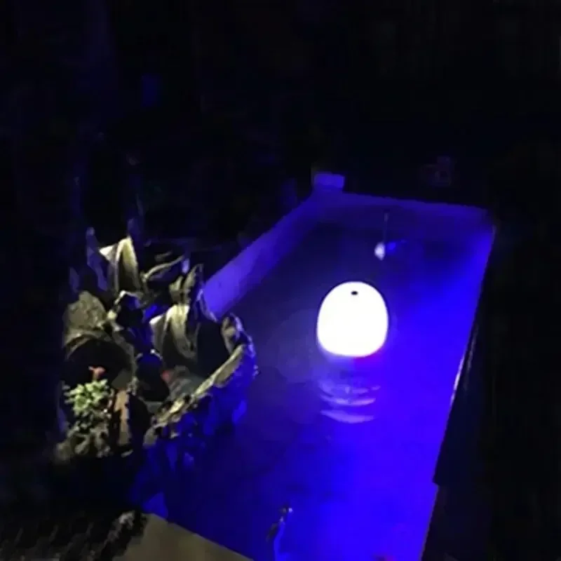 cross-border Atomized mushroom fountain nozzle with LED lights,pool landscape submersible pump large flow fountain