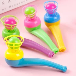 2pc Plastic Pipe Blowing Ball Kids Toys Outdoor Games Balance Training Educational Toys Learning Toys for Children Funny Gifts