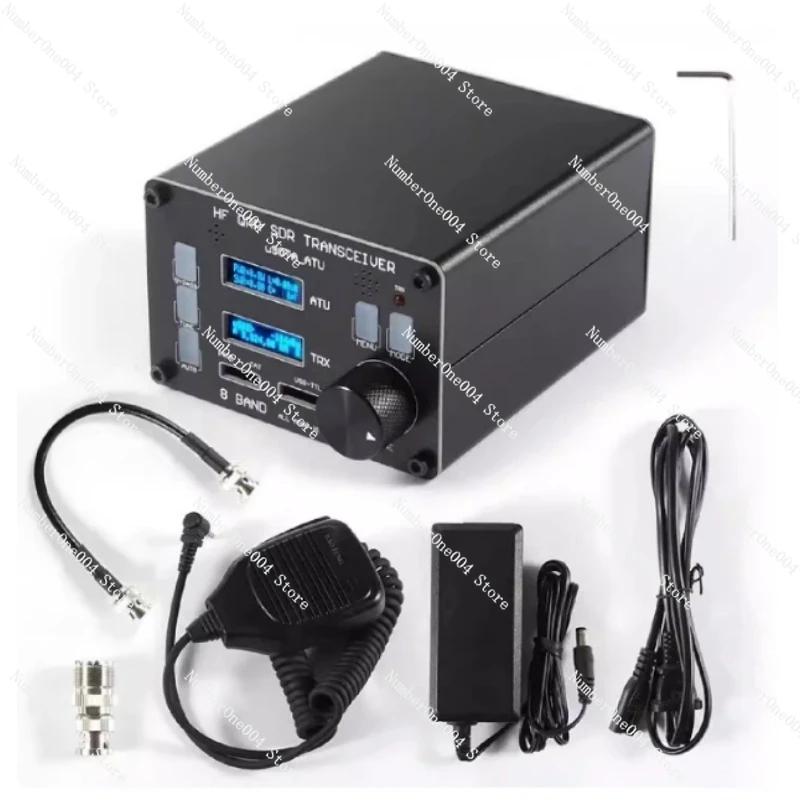 

OLED Dual Screen QRP Transceiver Upgraded Version Built-in Antenna Tuner