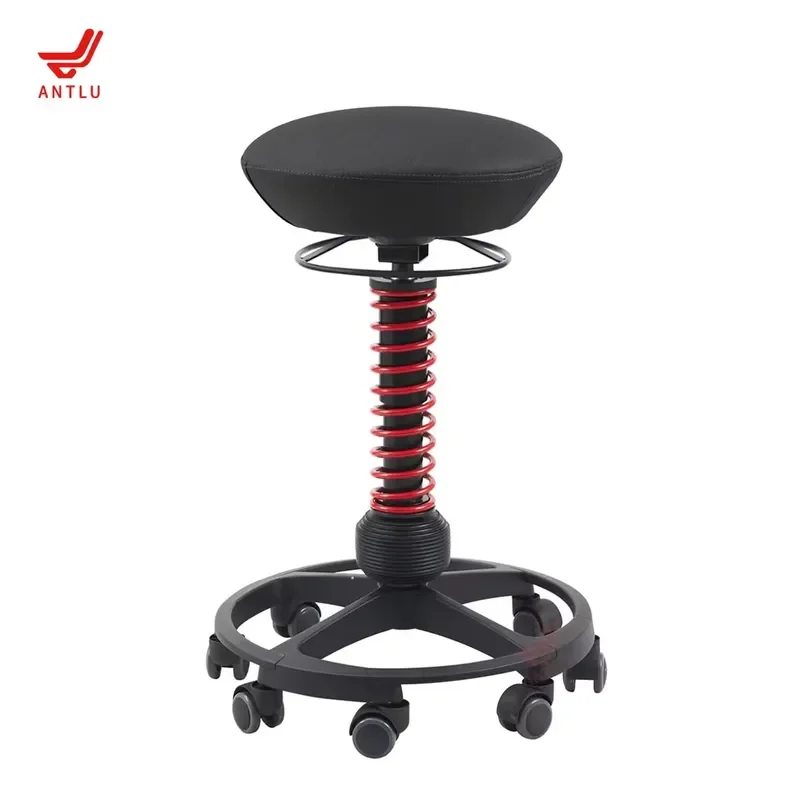 for Antluplus Ergonomic Office Desk Chair Modern Furniture Metal Panel Wobble Stool Swing Stool