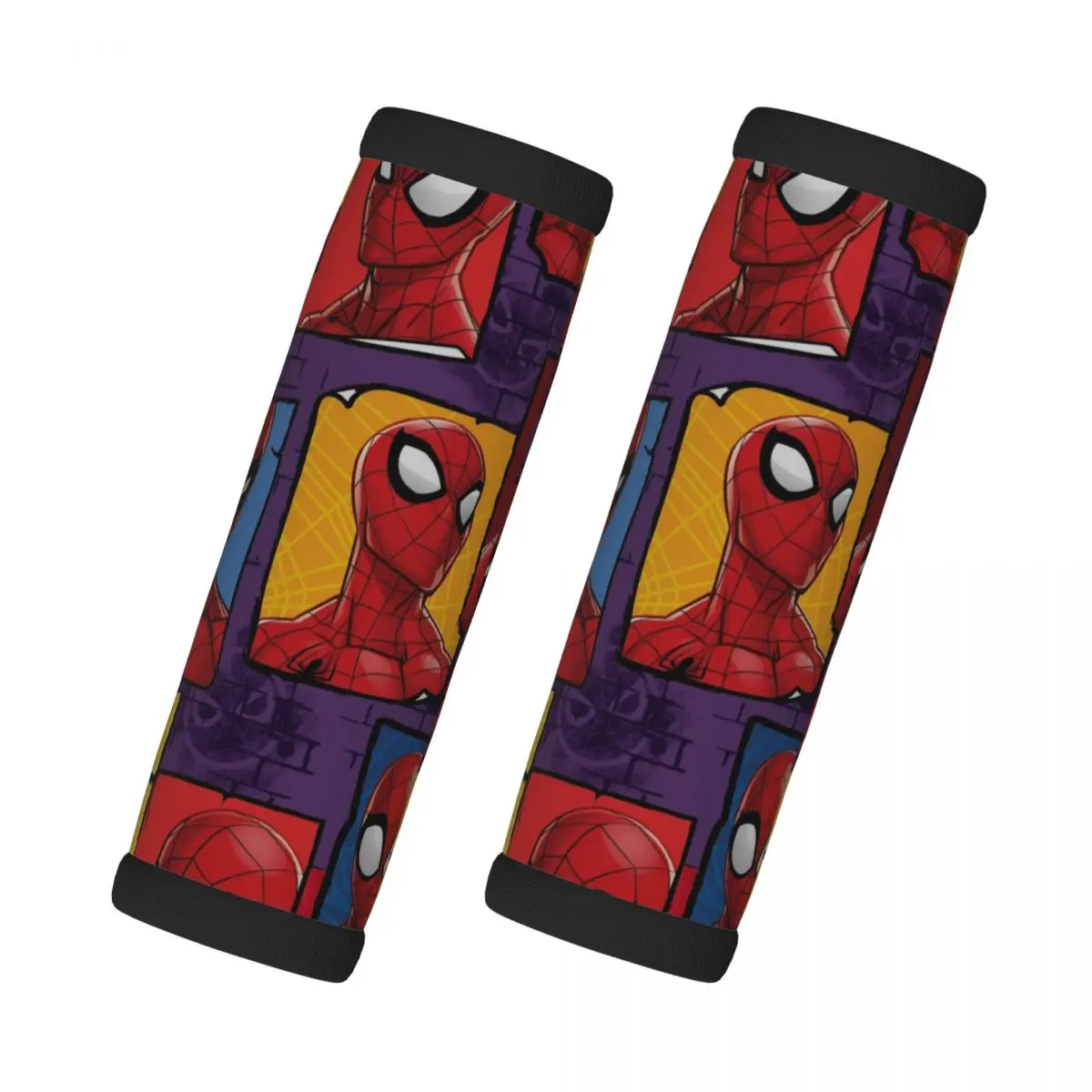 

Изготовленная на заказ ручка для багажа «Человек-паук», идентификатор чемодана, 2 шт., ручка холодильника с супергероем