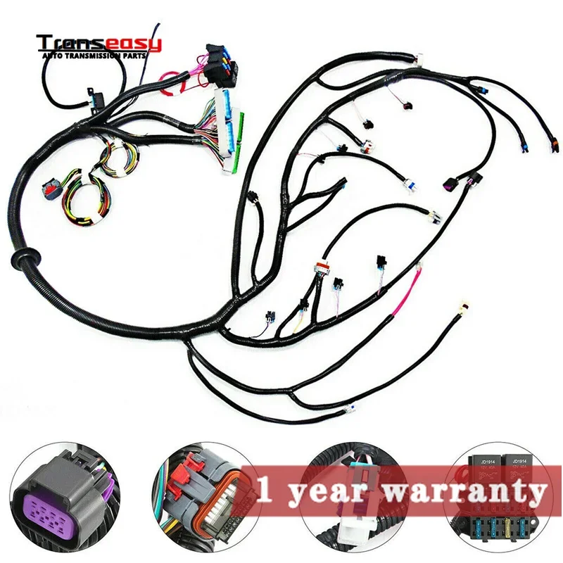 LS1-4L60E Wiring Harness Stand Alone 4L60 Fits For LS SWAPS DBC 4.8 5.3 6.0 97-06 98 99 00