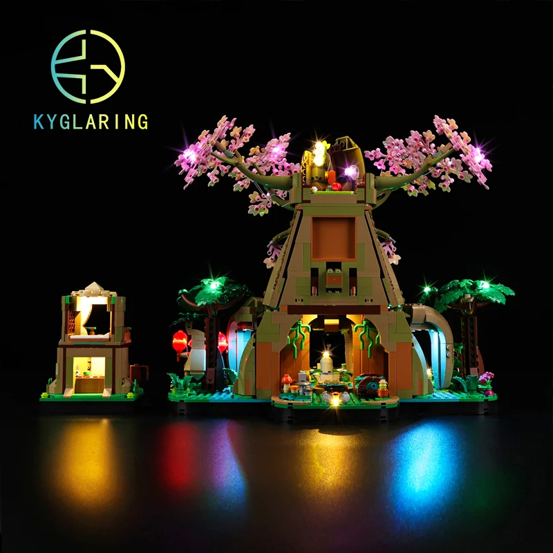 Led Light Kit For 77092 Great Deku Tree 2-in-1 Building Blocks DIY Toys  (Only Light Kit Included)