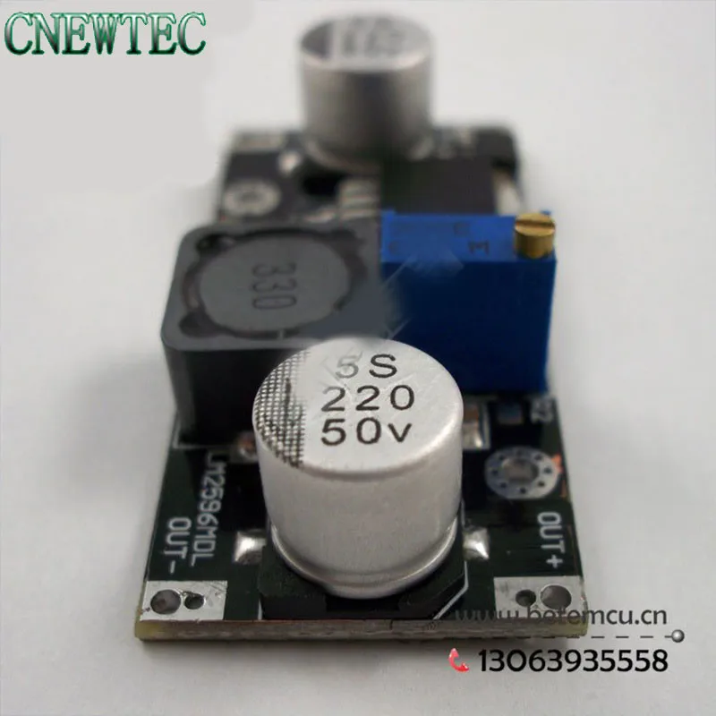 LM2596 DC-DC Step Down Adjustable Power Supply  Module /INPUT 40V  Output DC 1.25V-37V  3A Maximum  1PCS