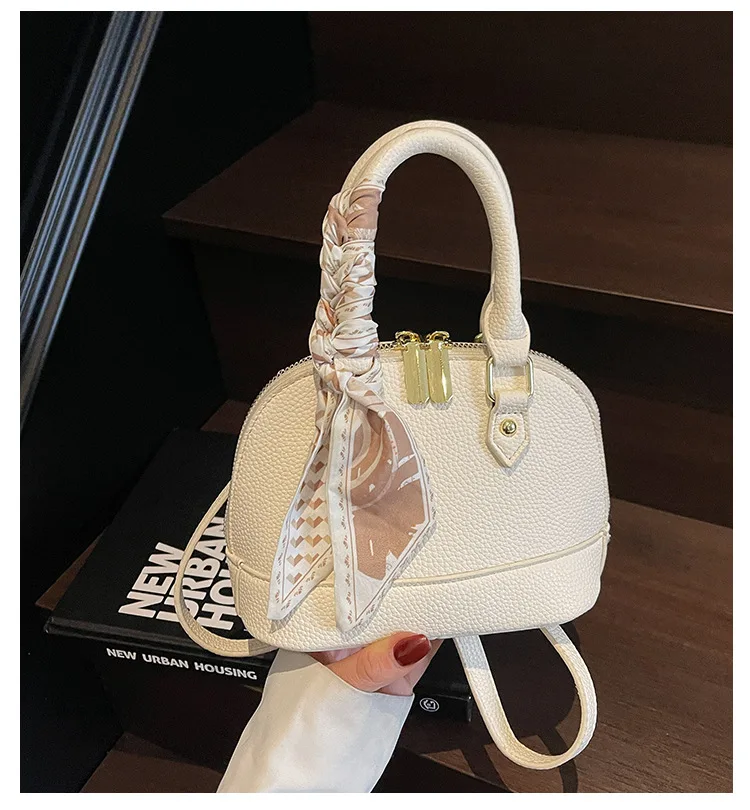 

2025 Fashion Shell Crossbody Bag for Women Trendy Shoulder Handbag Cute Small Purse Elegant Mini Tote for Daily Use