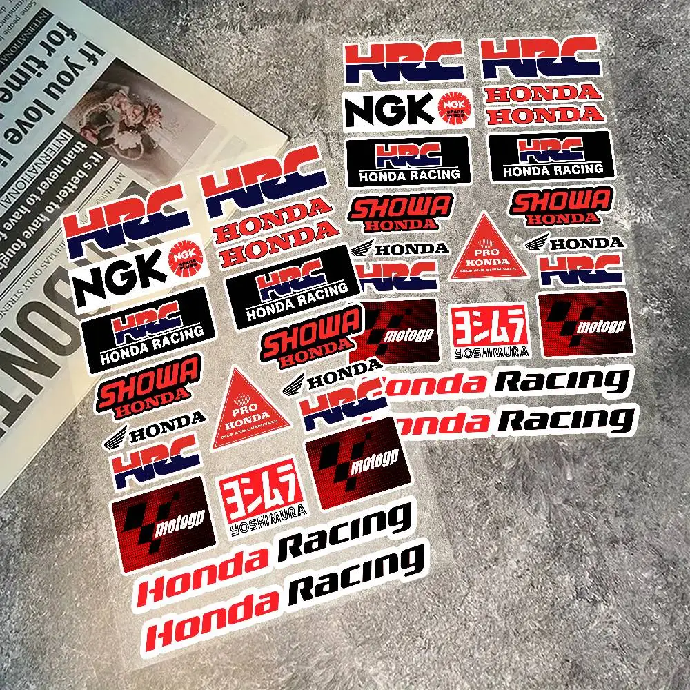 Stickers Moto Sticker Auto Body Bumper Windows  for Honda Motorcycle Laptop Walls Vinyl Decal Car Tuning Accessories