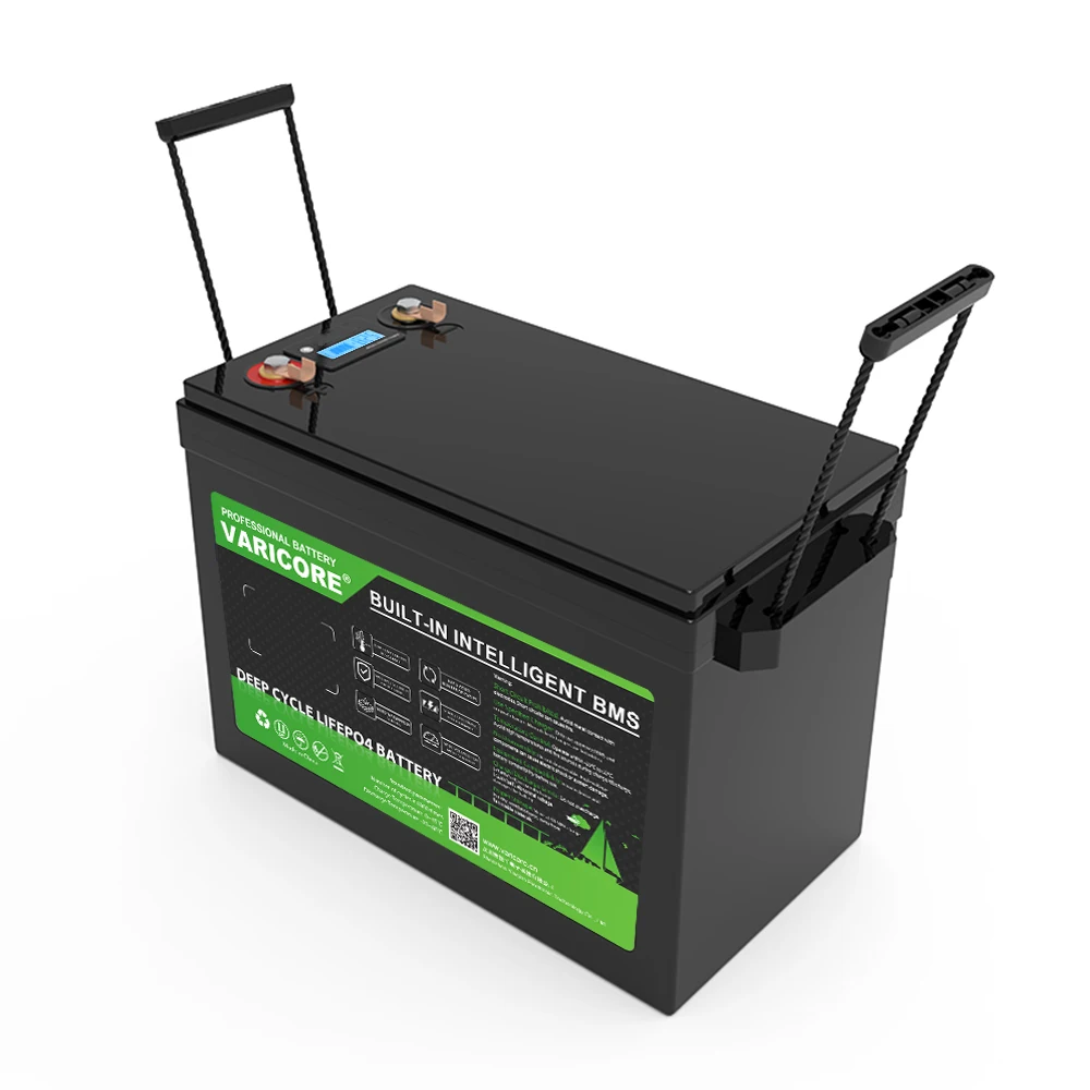 VariCore 48 فولت/58.4 فولت 50AH LiFePO4 بطارية 16 سلاسل ليثيوم فوسفات الحديد عالية الطاقة المولد الطاقة الشمسية عربة جولف يخت