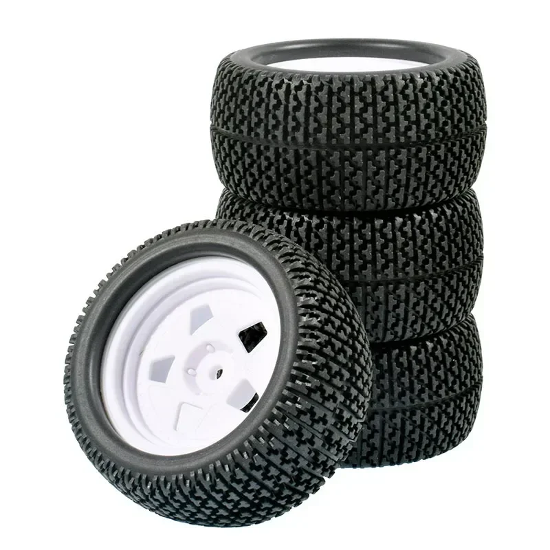 75mm Off-Road Tyre Wheel Tires for Wltoys 144001 144010 124007 124016 124019 Fit 1/10 1/12 1/14 RC Car HSP