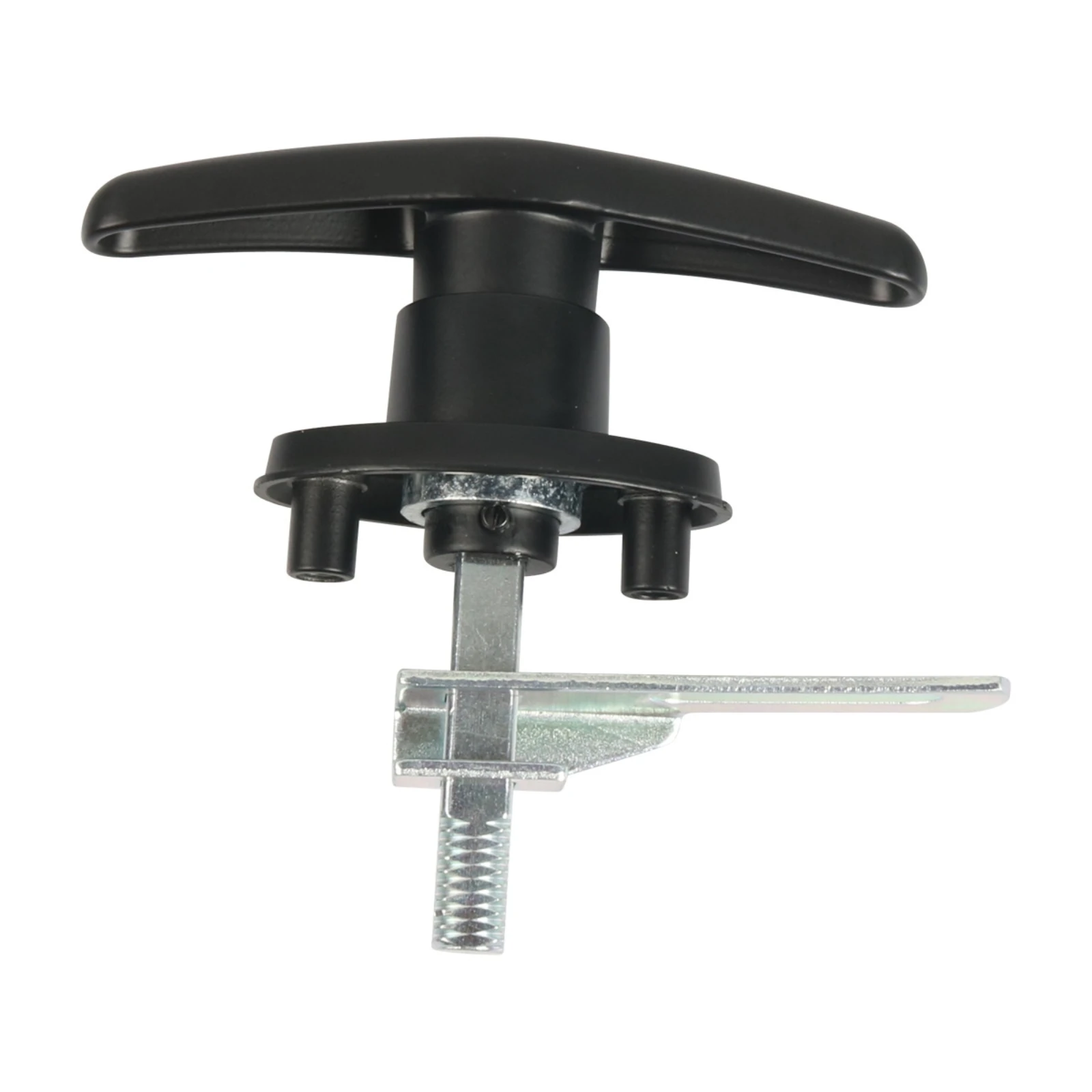 2 Pieces T-Handle Lock with Keys Keyed T-Handle Lock Hardware Rotating Threaded for Compartment, Utility Panels