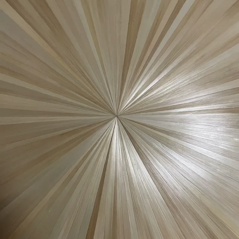 Handmade Fashion Straw Marquetry Wall Panel for Interior House Wall Decoration