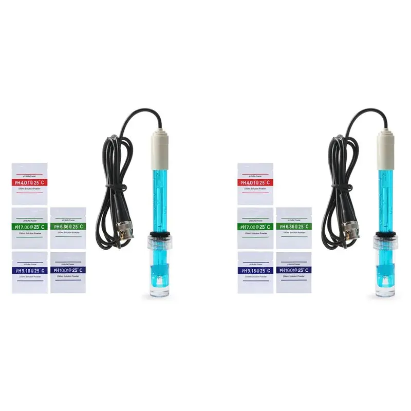 

Y42A-2X PH Replacement Probe With BNC Interface 300Cm Cable 0-14 PH Q9 Probe Controller Oxidation-Reduction Potential Sensor
