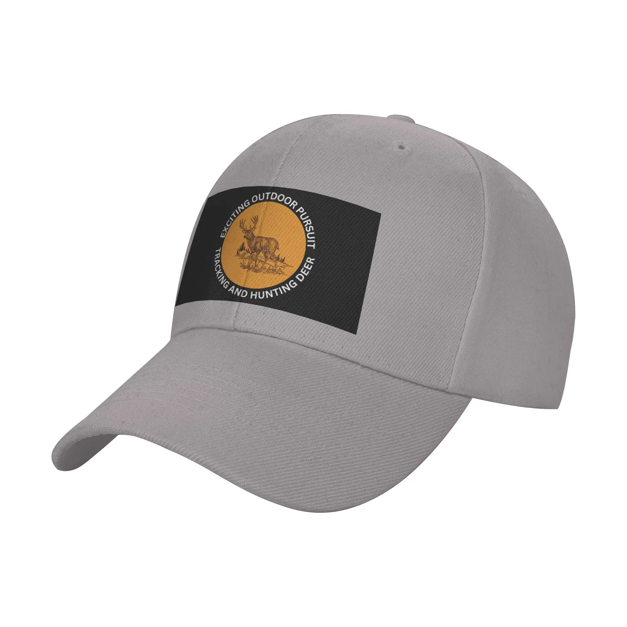 Exciting outdoor pursuit  tracking and hunting deer Trendy Baseball Cap Party Outdoor Hat Headwear