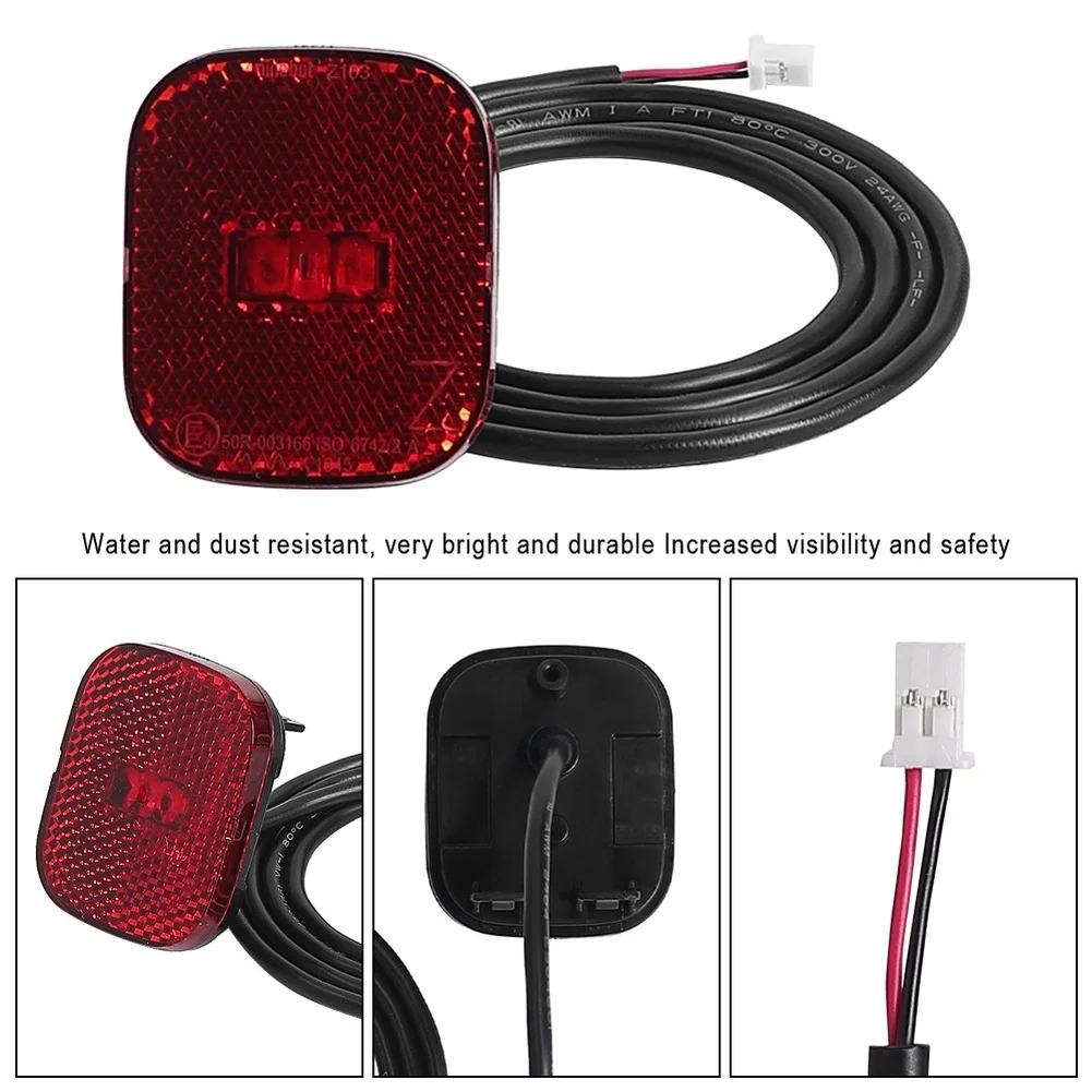 LED Tail Light with Flashing Function for NINEBOT F2 F2 for Plus F2 Pro for scooters to Meet Nighttime Visibility Requirements