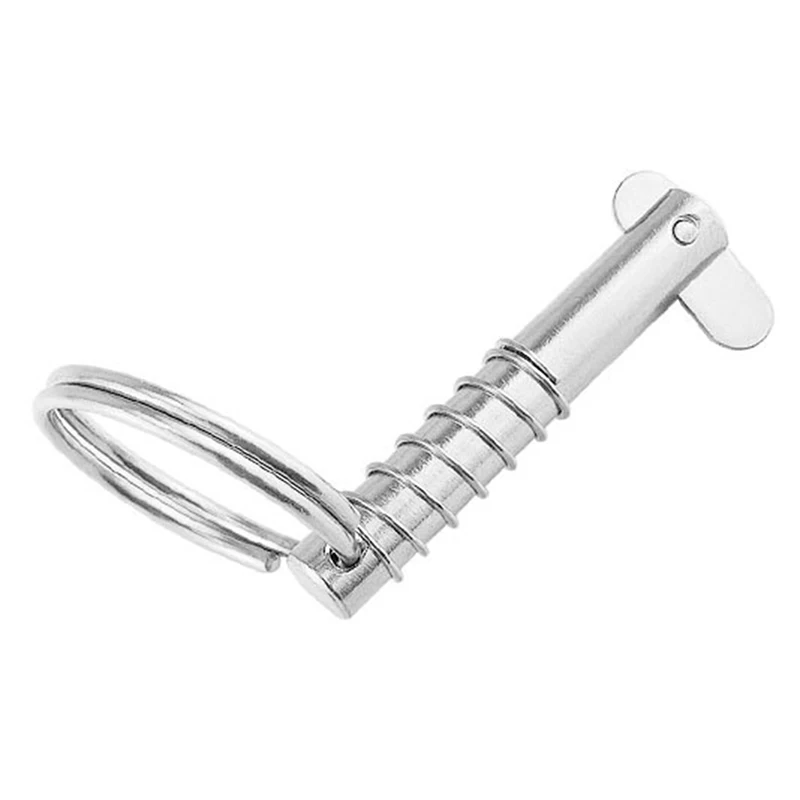 

8mm Marine 316 Stainless Steel Quick Release Pin for Boat Tongue Pins Bimini Top Deck Hinge Marine Hardware