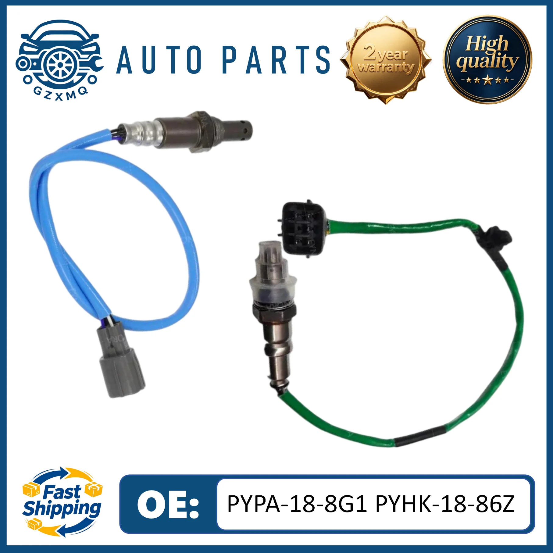 

Front&Rear Oxygen Sensor PYPA-18-8G1 PYHK-18-86Z fits For Mazda 3 1.5L