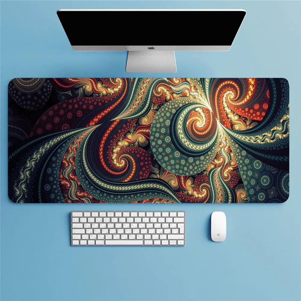 

Magic Pattern Mouse Pad Laptop Computer Non Slip Large Gaming Mouse Pad Rubber Mat Japan Anime Mouse Desk Mat Pad Pad PC