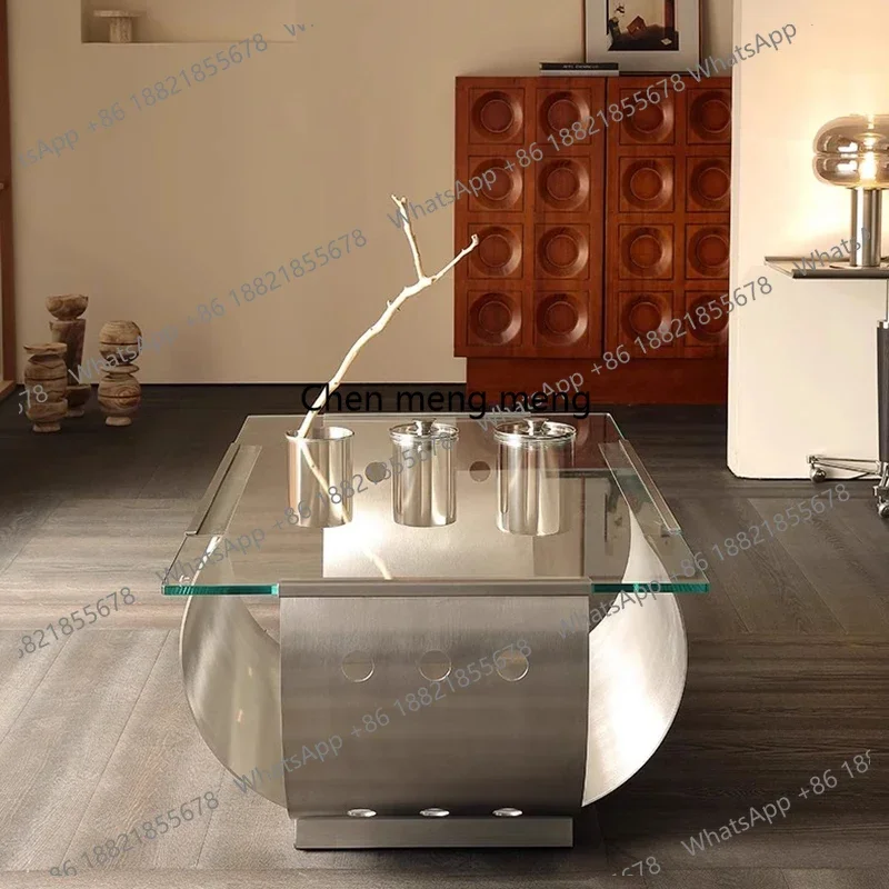 AB03   AB03  European Luxury Coffee Table Unique Design Modern Trendy Coffee Table Rectangle Cool Meubles De Maison Salon Furnit