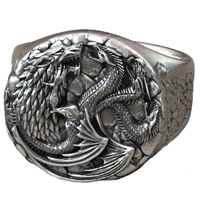 

19 г Sigil Union, чтобы носить его переносить эпик силы и верности, мужские кольца по индивидуальному заказу, настоящее твердое серебро 925 пробы, sz9-13