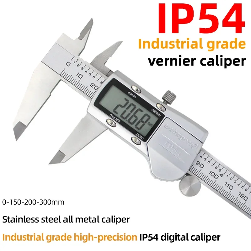 Vernier Caliper 150/200/300mm 500-197-30 LCD Digital Vernier Calipers 8in Electronic Measuring Stainless Steel Caliper Digital