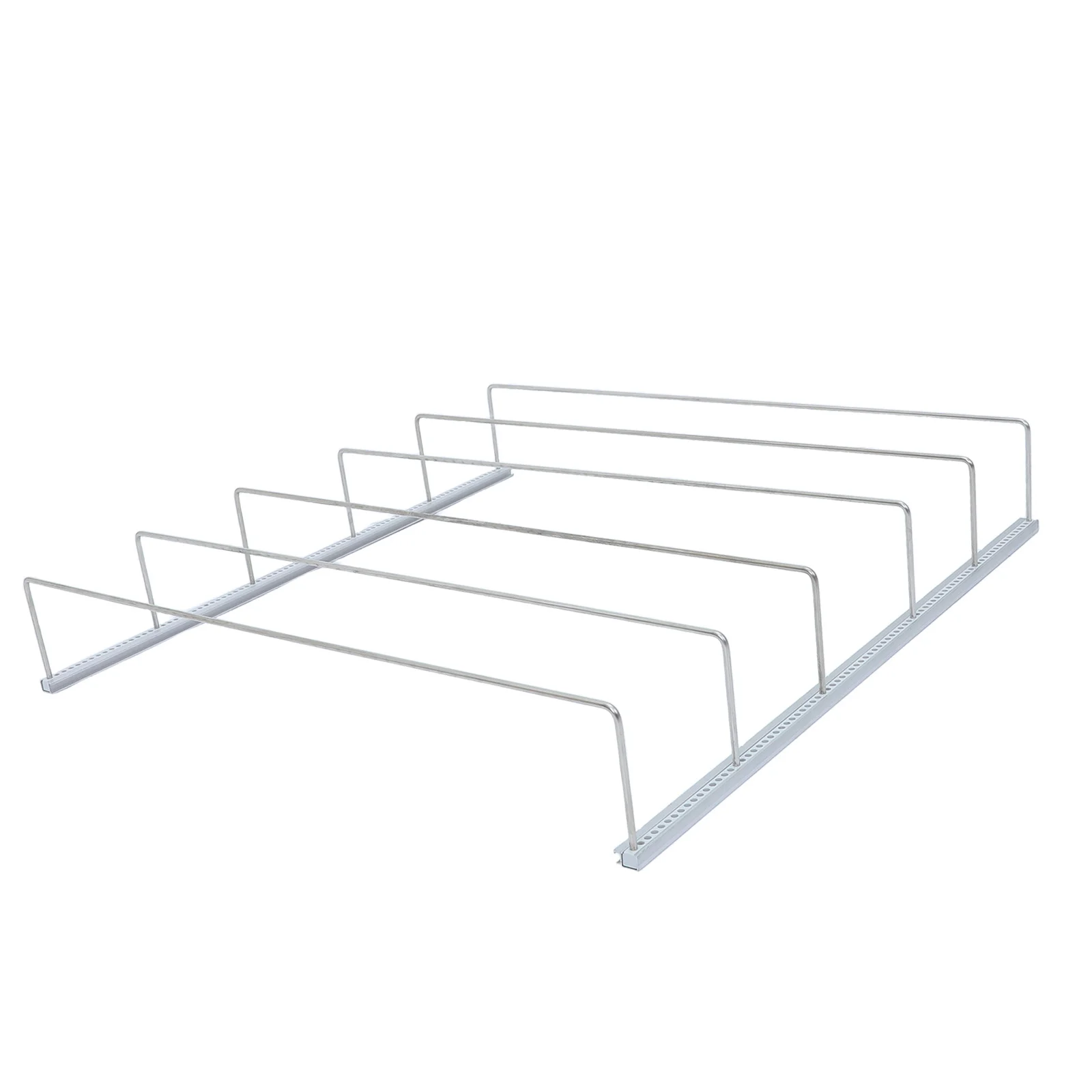 رف مشروبات الثلاجة المنظم لتخزين زجاجات مياه الصودا، زيادة مساحة رف الفريزر وحامل المشروبات #4