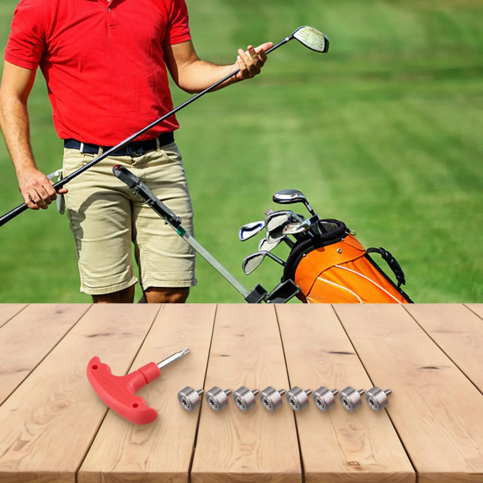 Optimize Your For Golf Swing with 8 Piece Weight Set for Stealth2 Drivers Comes with Wrench and Protective Case