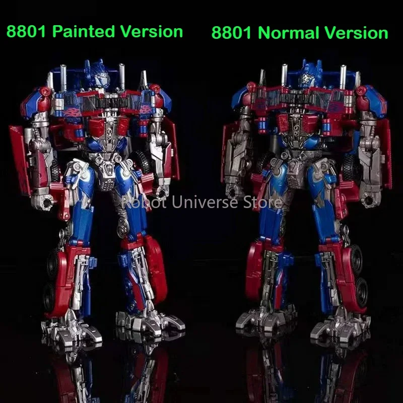 Transformator Spielzeug BaiWei 8801 SS05 KO Optimus Roboter Verformung Modell OP Commander 18 cm Action Figur Legierung Auto Kinder Junge geschenk